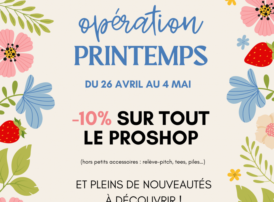 🌼 Opération Printemps
